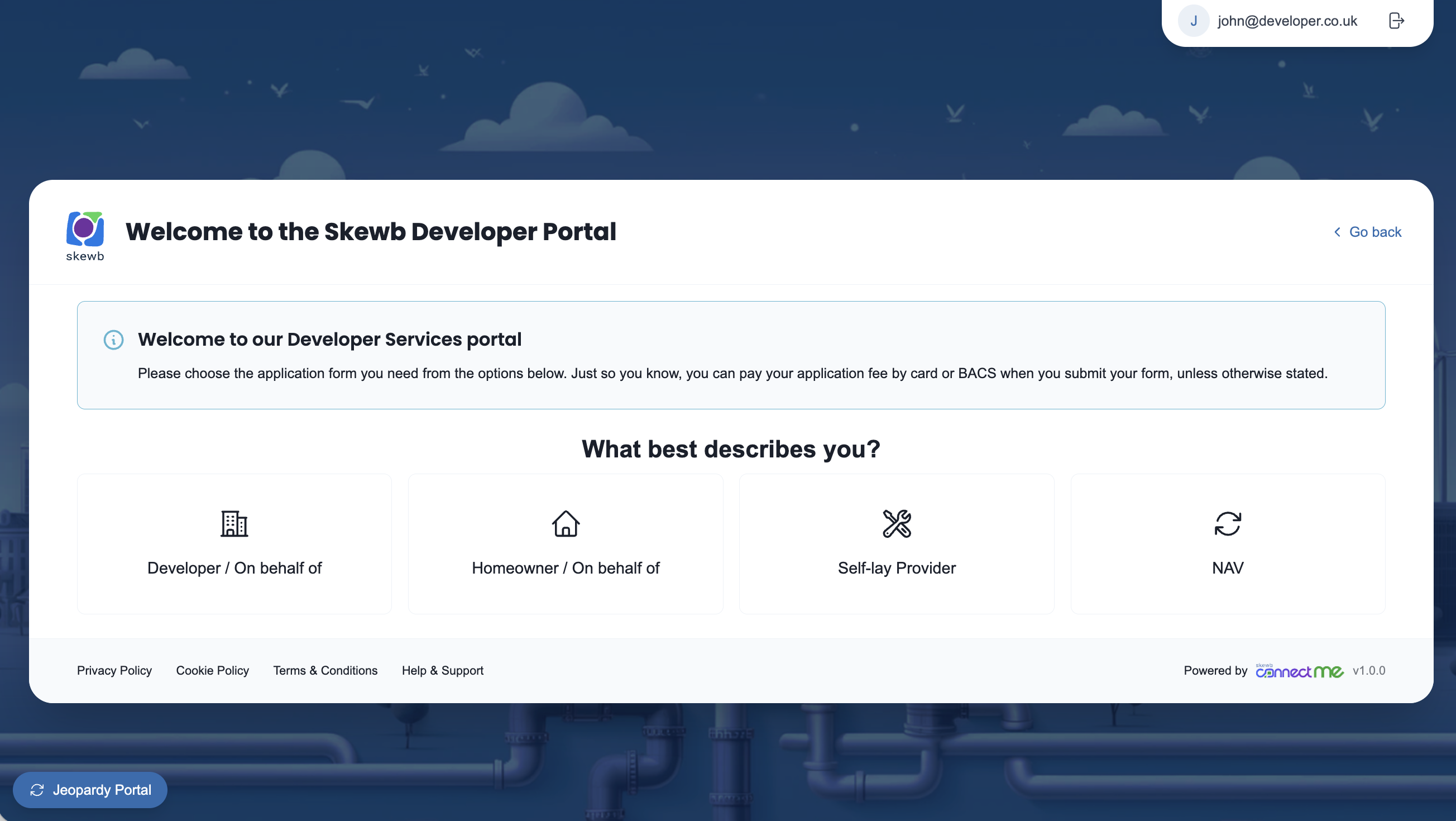 Customer portal & self-service